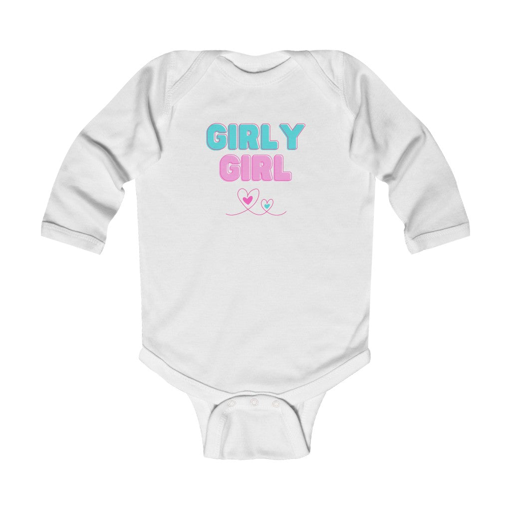 Two Hearts Infant Long Sleeve Bodysuit