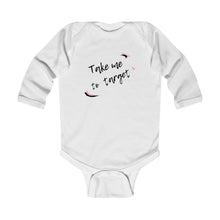 Load image into Gallery viewer, Take Me to Target Infant Long Sleeve Bodysuit
